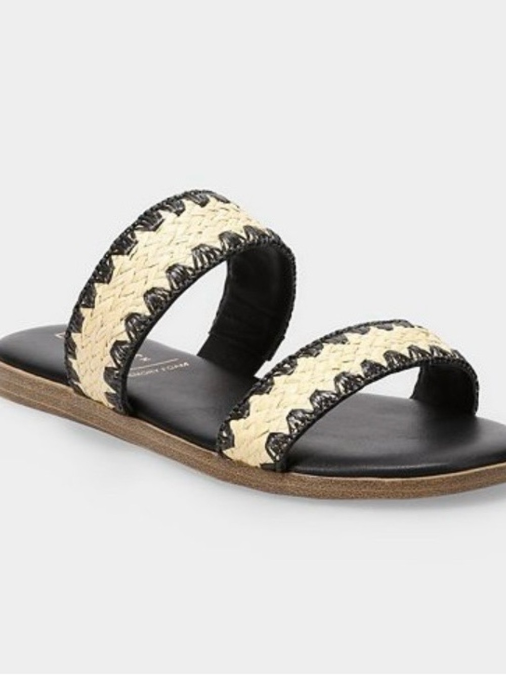 LC Lauren Conrad Sunstone Slide Sandals NWOT | Black | Size 10